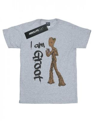 Herren Avengers Infinity War Graffiti Groot T-Shirt