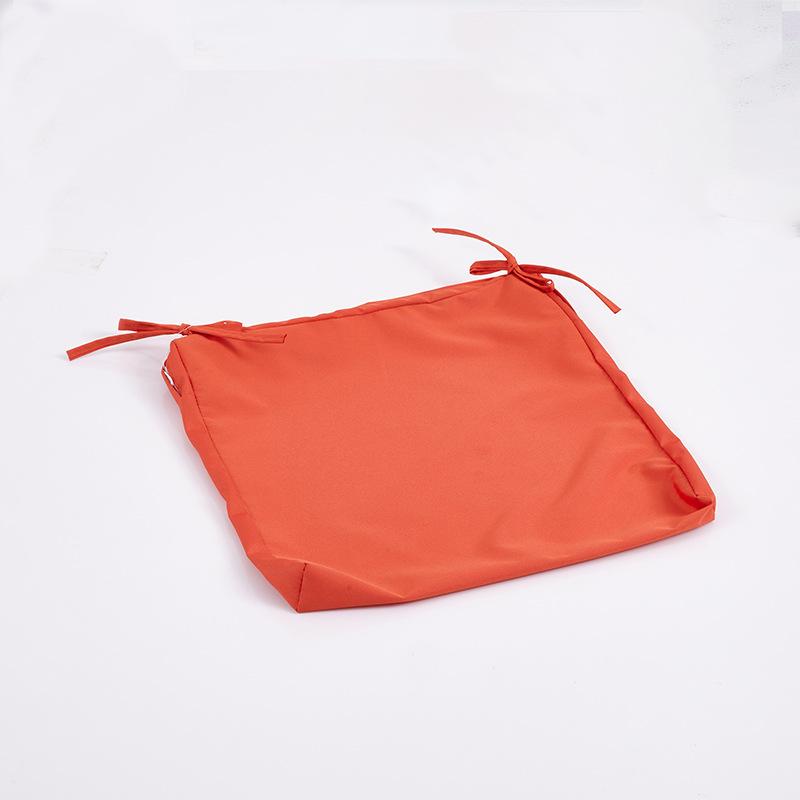 Outdoor Waterproof Cushion Cover, Garden Courtyard Sofa Rattan Chair Seat Pad Replacement, Anti-slip Lace-up Bench Cushion Cover