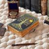 Tree of Life Leather Journal: Vintage Grimoire Book of Shadows