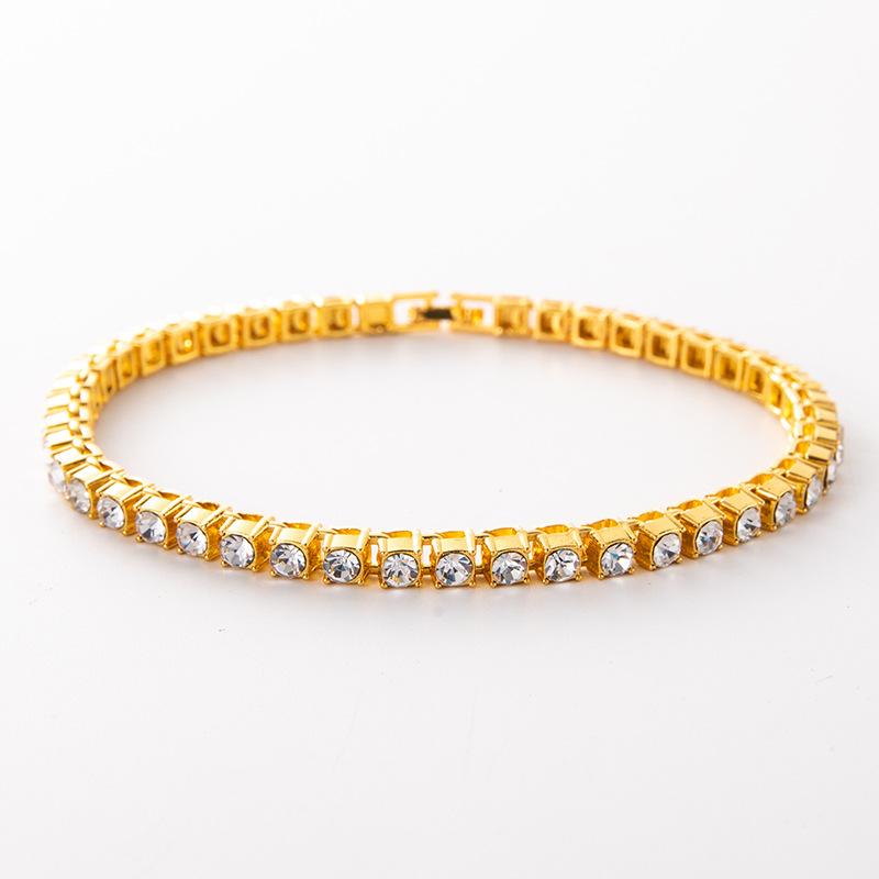 Ting Mingyi Ting Mingyi Personalized Hip Hop Style Vintage Moissanite Tennis Bracelet for Anniversaries