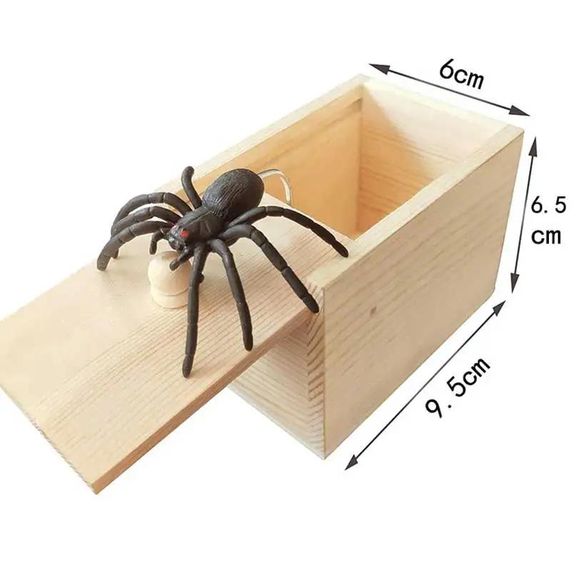 Funny Scare Hidden Spider and scorpion Prank Box Case High Quality Prank Scarebox Interesting Play Trick Prank Toys