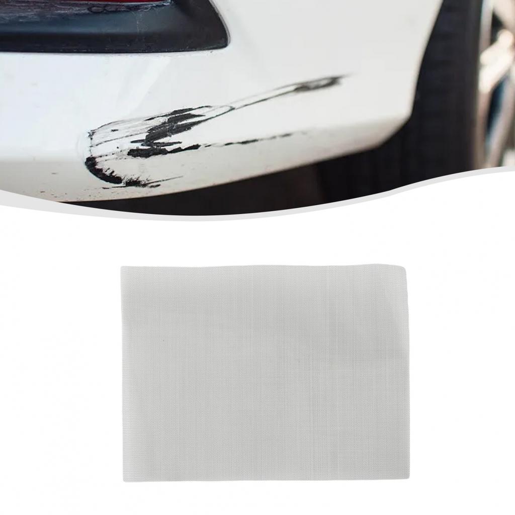 1x For Car Body Hood Vent Bumper Repair Stainless Steel Welding Meshes Silver