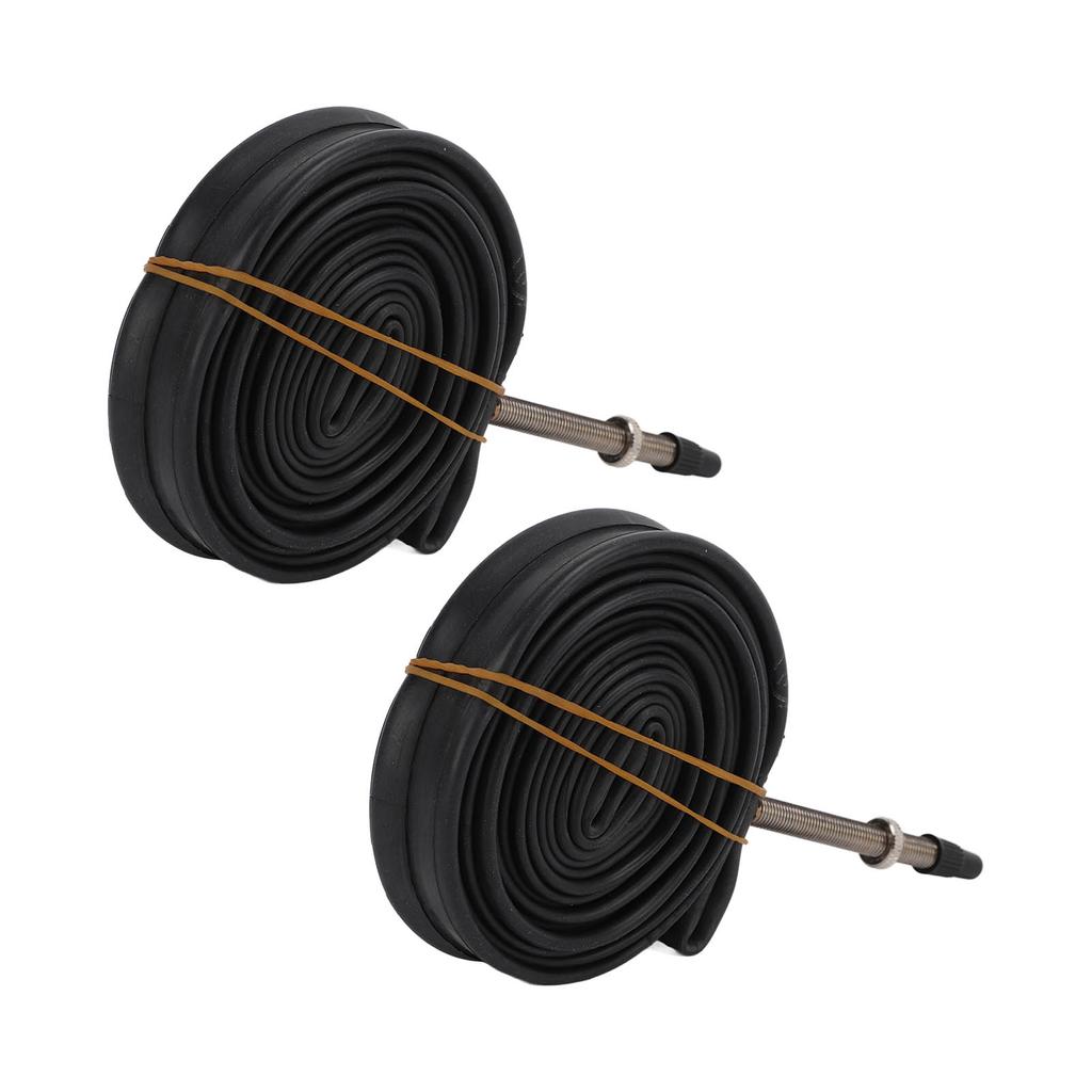 2Pcs Bike Inner Tube Butyl Rubber 700x23C Interior French Valve Tube for Road MTB Bike700X23C