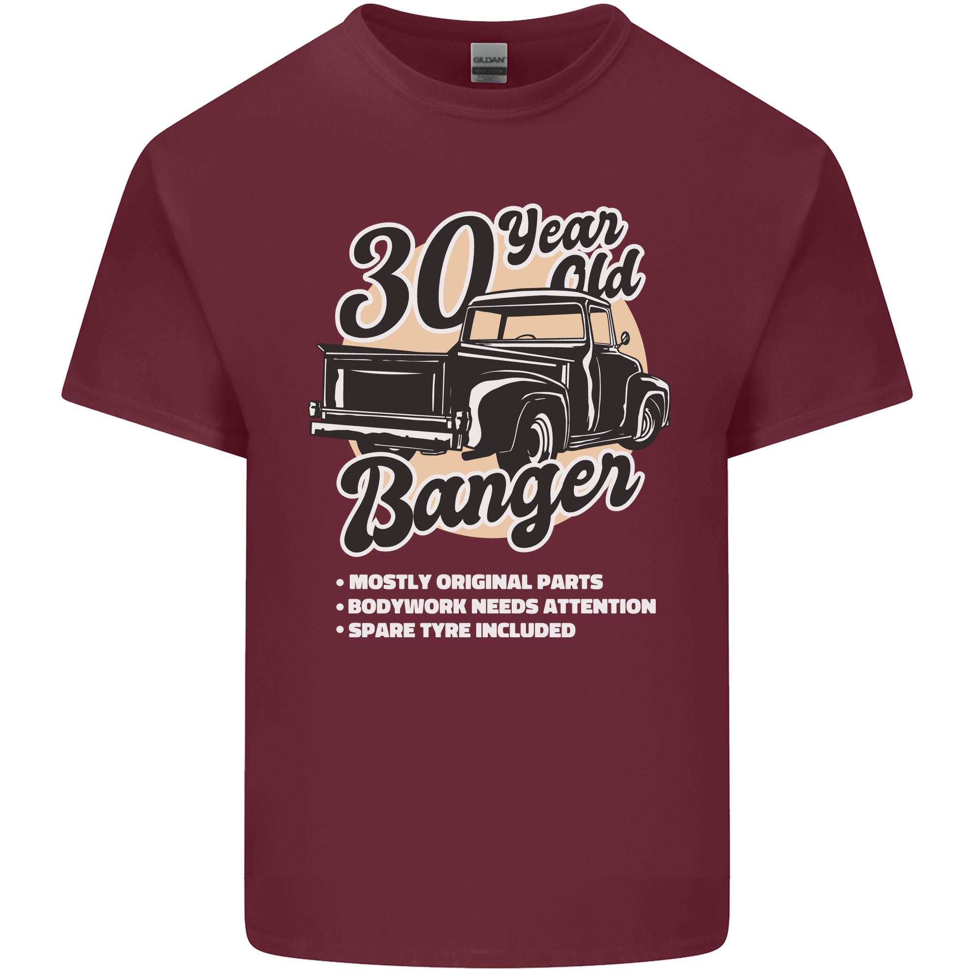 30 Year Old Banger Birthday 30th Year Old Unisexs Light Cotton TShirt S