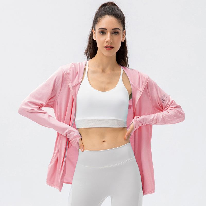Women's Lightweight UPF50+ Sun Protection Jacket - Breathable, Summer Style