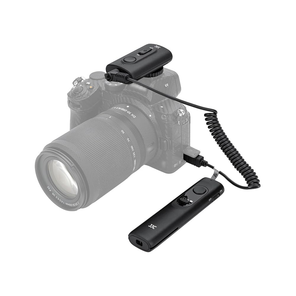 

JJC Wireless Remote Compatible with Nikon for Nikon Z6 and Wireless Camera Shutter Release Control, MC-DC2, Z6, Z7, Z7II, III, Z5, D750, D780, D7500,