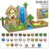 2.0cm DIY Magnetic Building Blocks with Lights - Magnetic Cubes Military Engineering Farm Set