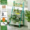 Multi-Tier Bamboo Plant Shelf