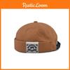 Summer Bear Embroidered Cotton Hat With Rolled Edge Adjustable Strap Cap Gift