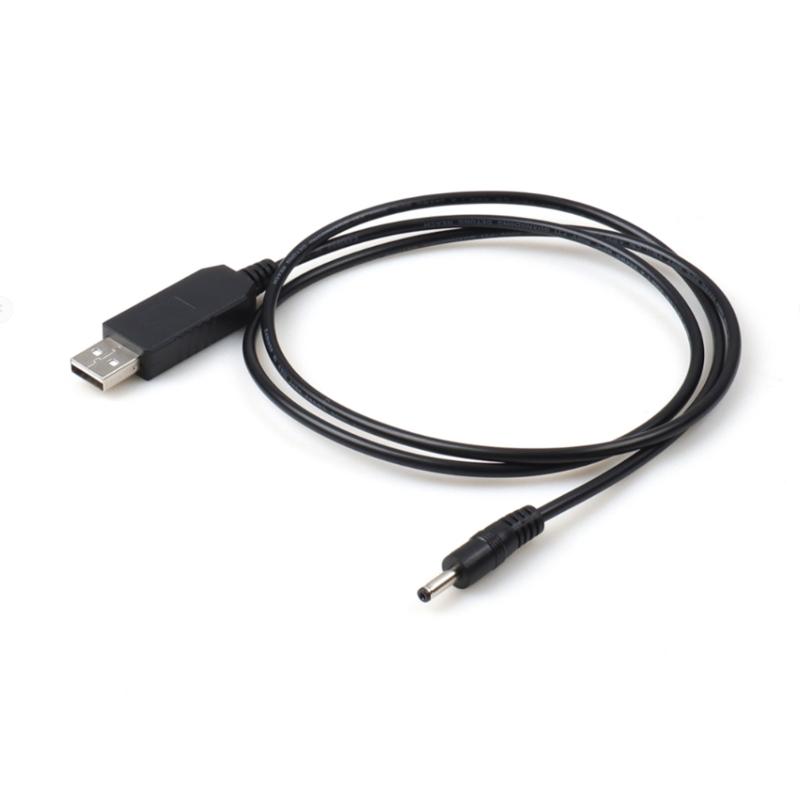 5V USB To 12V DC35135 Barrels Plugs Charging Cord DC3.5x1.35mm Connectors Compatible for LED Lights And Speakers