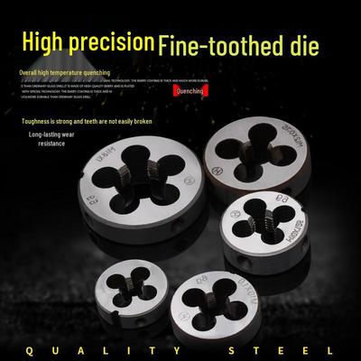 Manual Coarse Thread Hand Tap and Die Tool Set