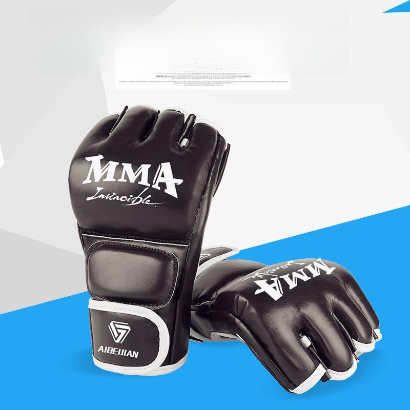 Boxing Gloves Kids Adults Men Women Professional Sanda Training Thai Boxing Combat Free Fight Sandbag Boxing Gloves