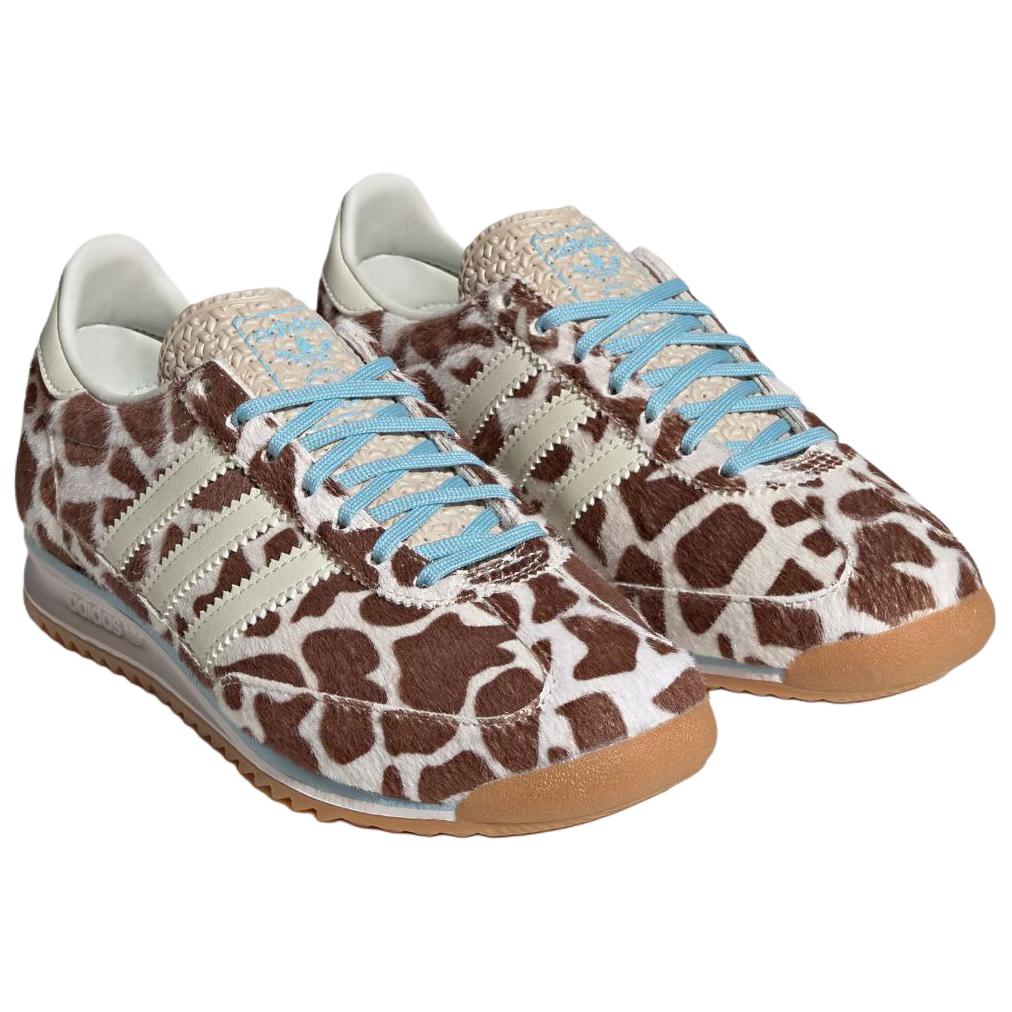 adidas SL 72 OG Crystal Linen Ivory Off White Women Sneakers Brown KH8967