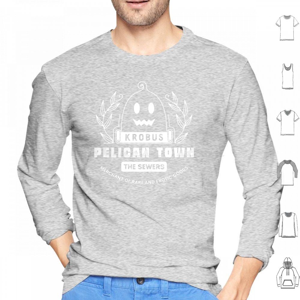Krobus Merchant Hoodie Cotton Long Sleeve Junimo Junimos Stardew Valley Valley Game Gaming Gamer Video Game Video Games
