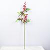 4 Branch Artificial Foam Red Berry Fruit Faux Wealth Plant Home Wedding Decoration Fake Flower Arrangement