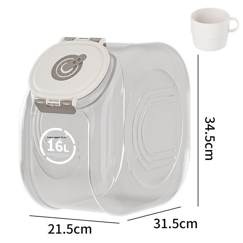 Moon Protection Airtight Rice and Flour Storage Bin