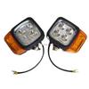 Wheel Excavator LED Combination Lamp Headlamp with Turn Signal Assembly Forklift Accessorie