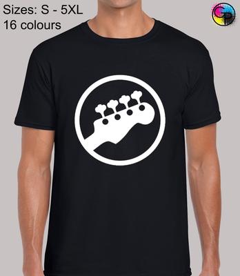 Bass Gitarrenkopf Scott Pilgrim Komödie Film Neuheit T-Shirt Top für Männer