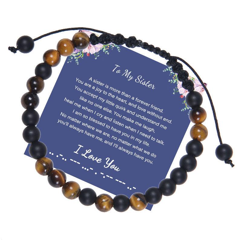 JYL TS Bracelet Viking Symbol  Red Beaded Boosts Courage & Luck