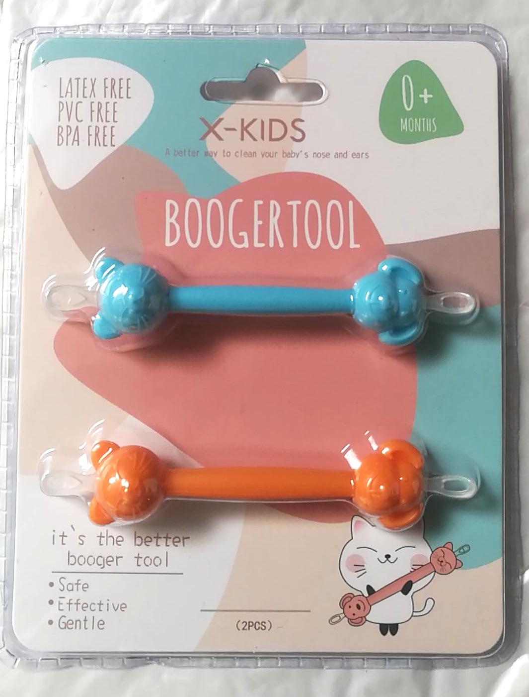 

Портативний дитячий набір для чищення вух і носа - Двоголова силіконова м яка паличка