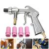Sandblasting Guns Compressed Air with 4Pcs Ceramic Nozzles Sand Blasting Guns Accessories for Sandblasting Device