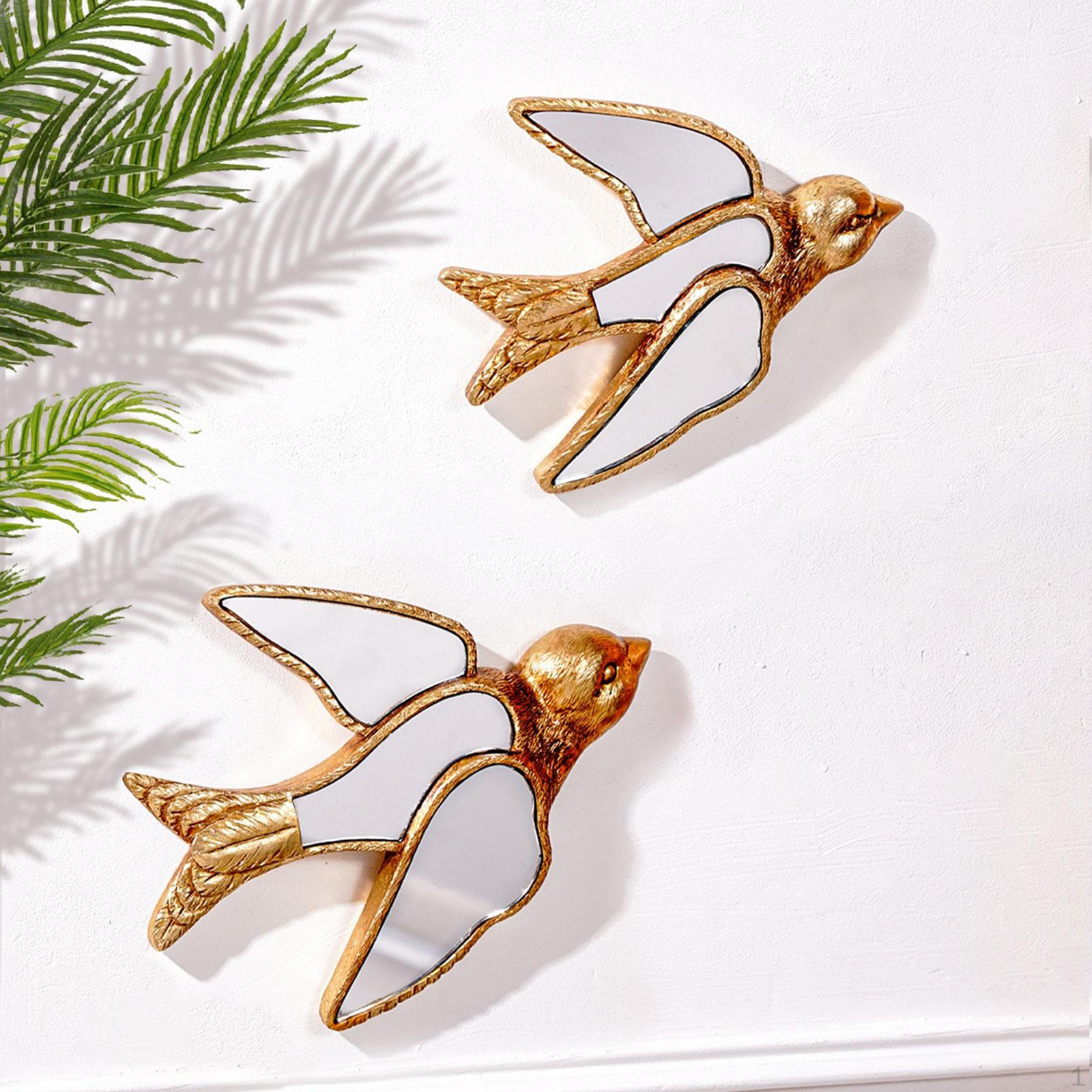 

Swallow Wall Hanging Ornament Animal Room for Home Decor Office Resin Gift Collectible S