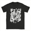 Anime Krieger Denji T-Shirts Unisex Baumwolle Vintage T-Shirt Rundhals T-Shirt Kurzarm Kleidung 6XL