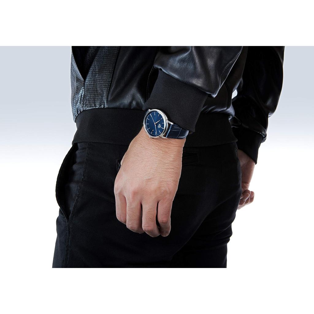 Orient Men's Automatic Mechanical Watch, Basic Concept, Classic Navy, Japanese Maker Warranty Included