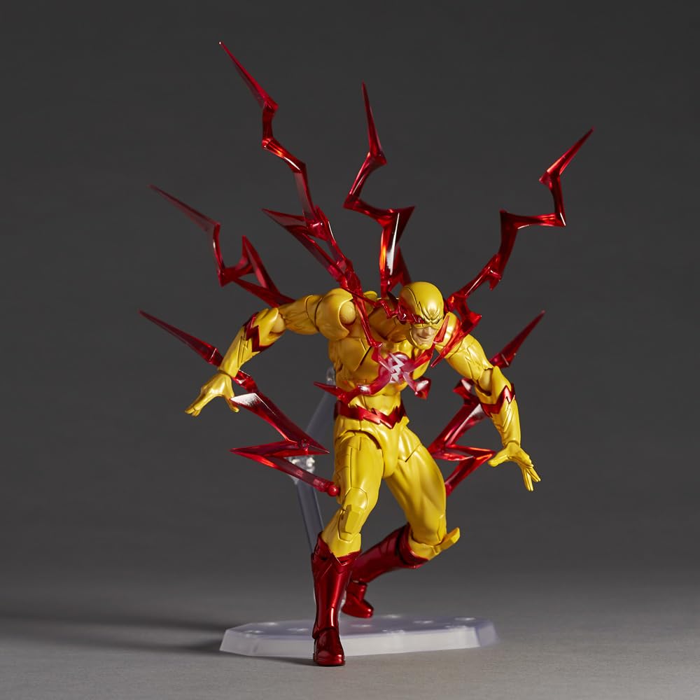 Kaiyodo Revoltech Amazing Yamaguchi DC Heroes Reverse Flash 2025 Action Figure