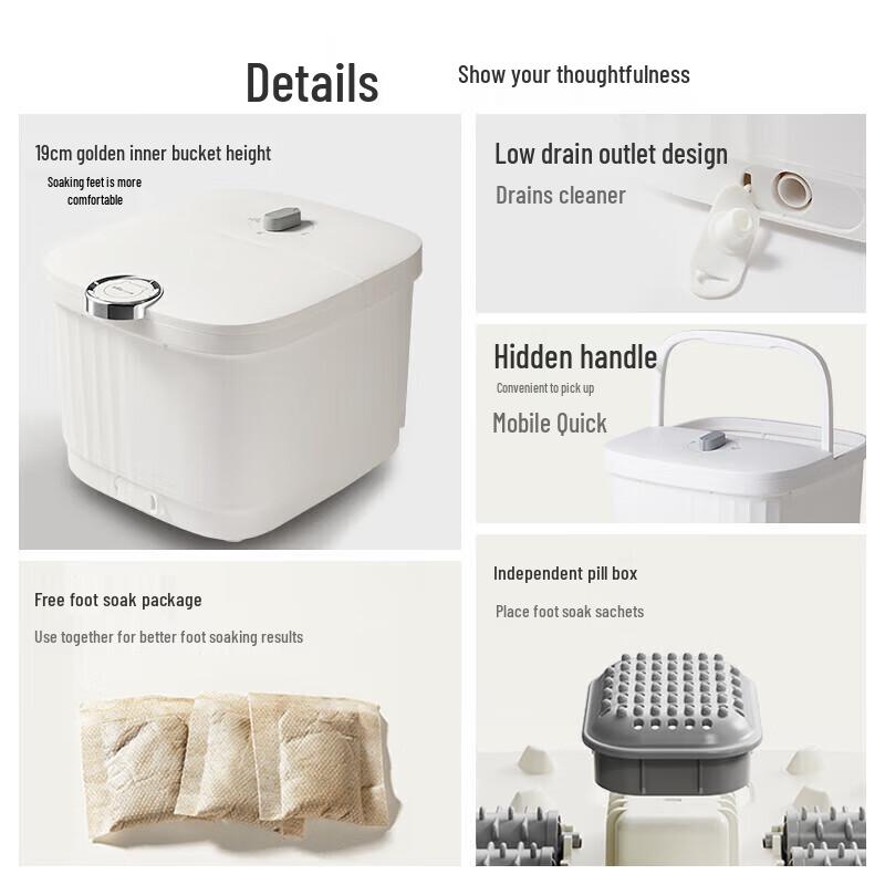 Bear Heated Foot Massager & Bath