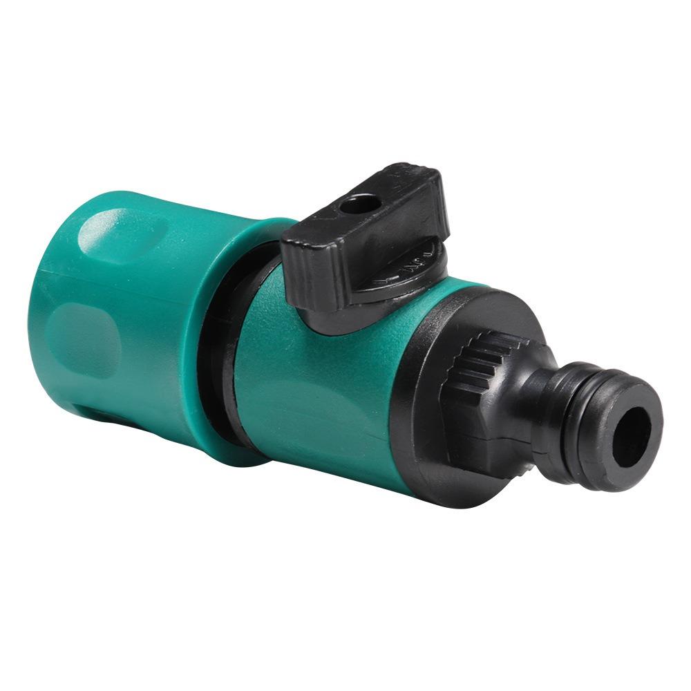 Plastic Valve Hose Adapter Switch Two-Way Nipple Connector New Garden Water Connectors