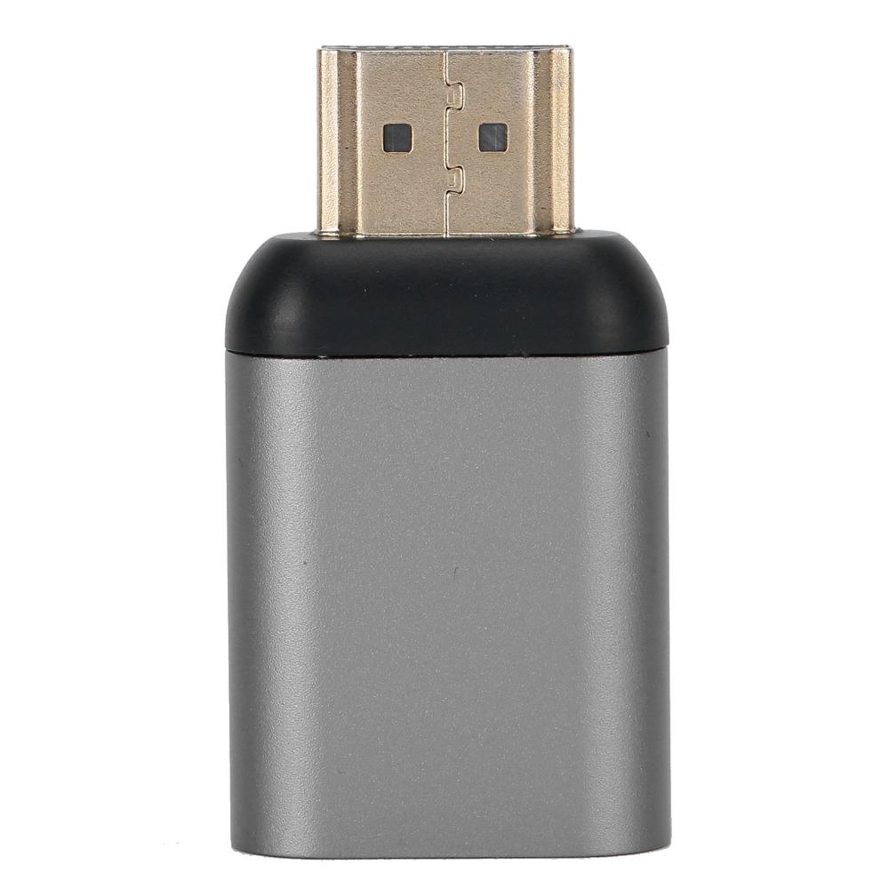 4K 60Hz USB-C zu HD Adapter Aluminiumlegierung Gehäuse HD Adapter Anschluss für Tablet, Telefon, Laptop