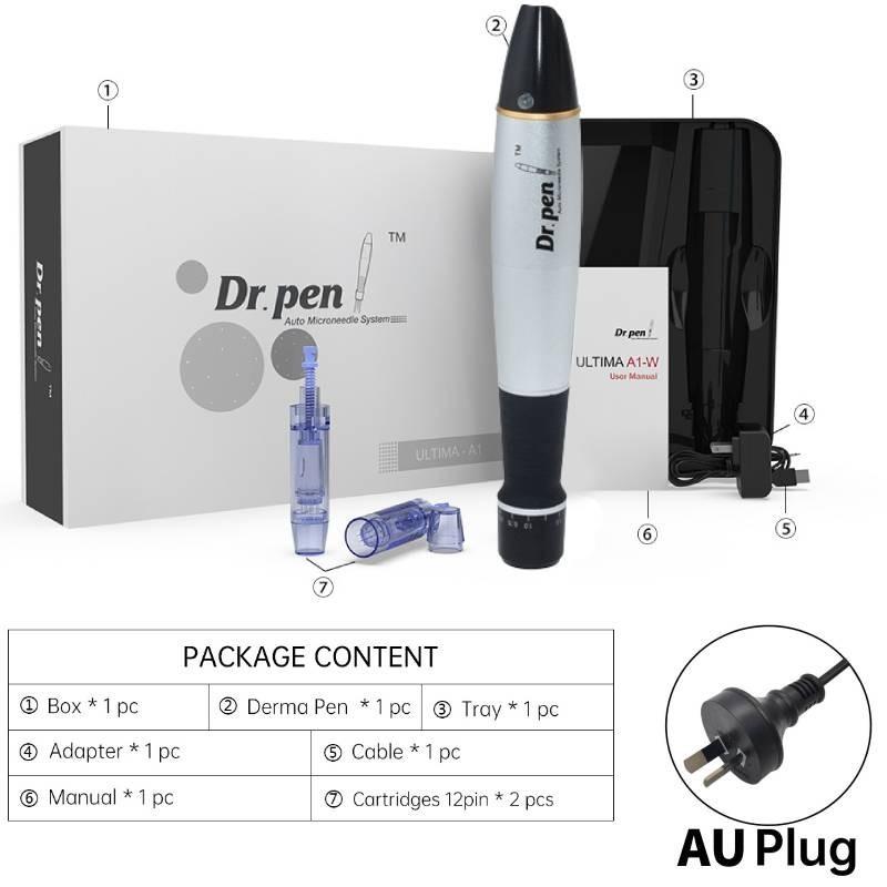 Dispositivo Elétrico Avançado Dr Pen A1 para Microneedling para Crescimento Capilar e Sérum para Couro Cabeludo