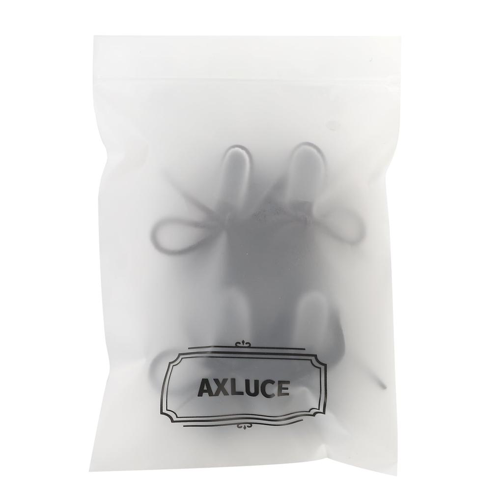 AXLUCE Plush Toy - Shoes - Plush Clothes - 20cm Leather Shoes Doll (Black & White)