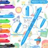 80 Pcs Inspirational Ballpoint Pen Bulk Motivational Quotes Pen Novelty Retractable Stylus Writing Pens Encouraging Black Gel In