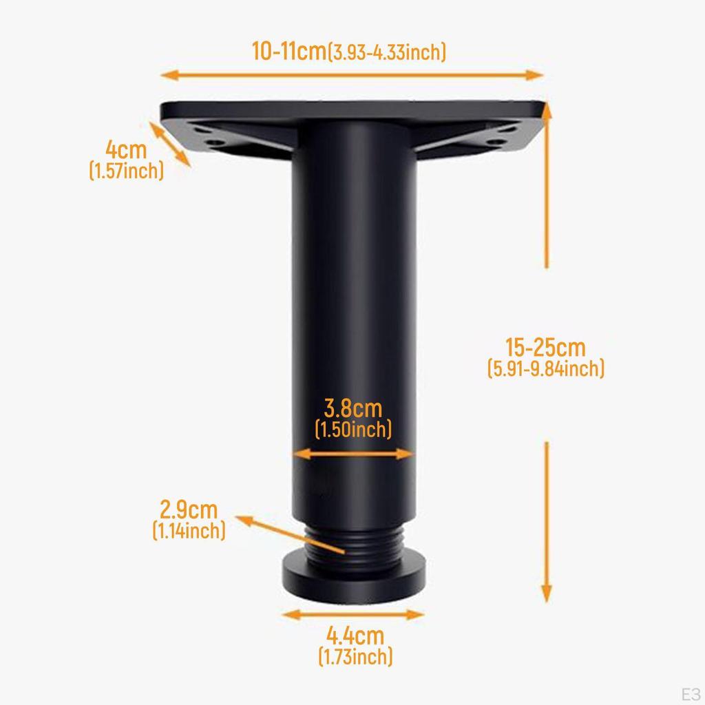 Adjustable Bed Frame Leg - Durable Support Accessory