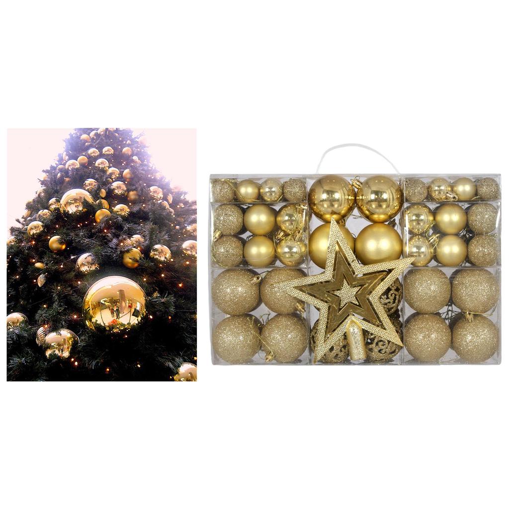 101 Stück Weihnachtsbaumkugeln DIY Bastel-Deko Anhänger Leichter Baumspitzen-Stern für Zuhause Verlobung Thanksgiving Café Feiertage