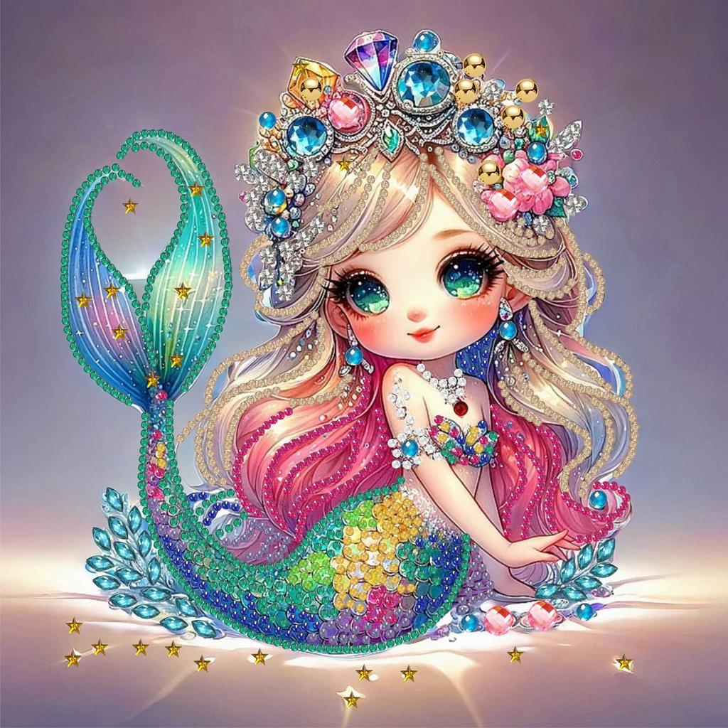 Diamond Painting, Special-Shaped Diamond Painting, Handmade Sticker Material Package 30 * 30 Diamond Sticker Diy Decorative Painting Cross-Border