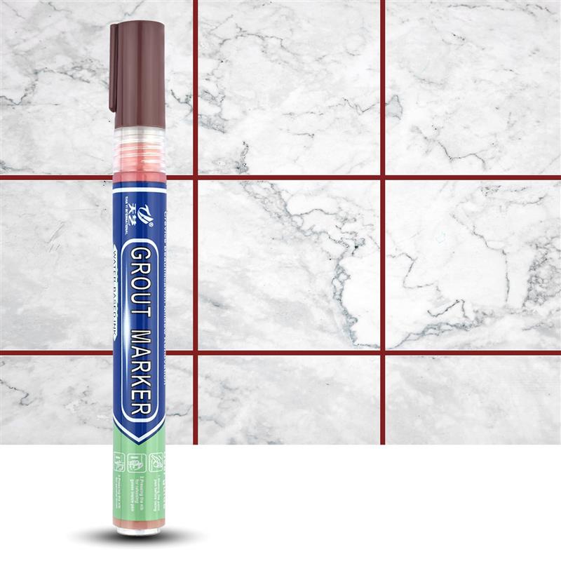 Tile Grout Pens White Waterproof Tile Marker Grout Pen Wall Seam Pen For Tiles Floor Bathroom Decontamination Seam Repair Tools