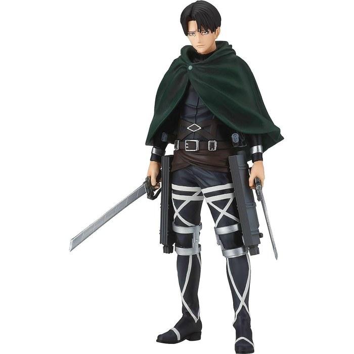Banpresto Attack on Titan Levi Figure - The Final Season, 6.5 Inch