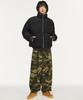Signature Two-Way Crop Padded Jacket [Black]