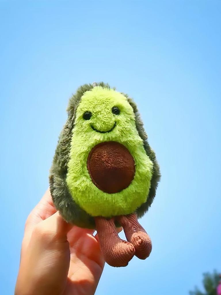 A Cute Avocado Pet Plush Toy, Suitable for Daily Companionship of Small and Medium-sized Dogs