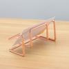 Metal Name Card Stand Rustproof Photo Stand Simple Business Card Holder  Front Desk