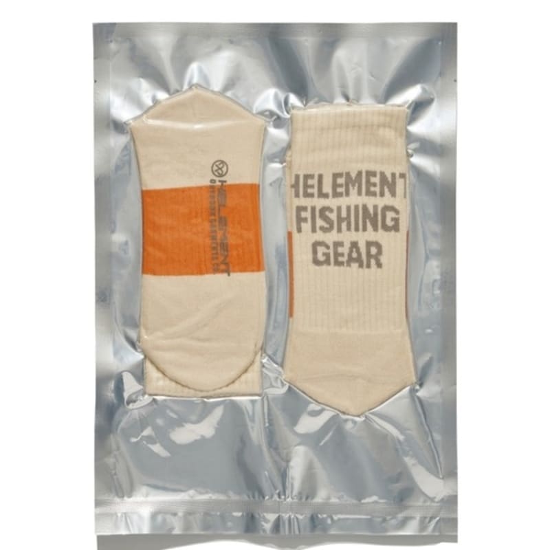 HELEMENT Unisex Field Comfort Crew Socks (IVORY)