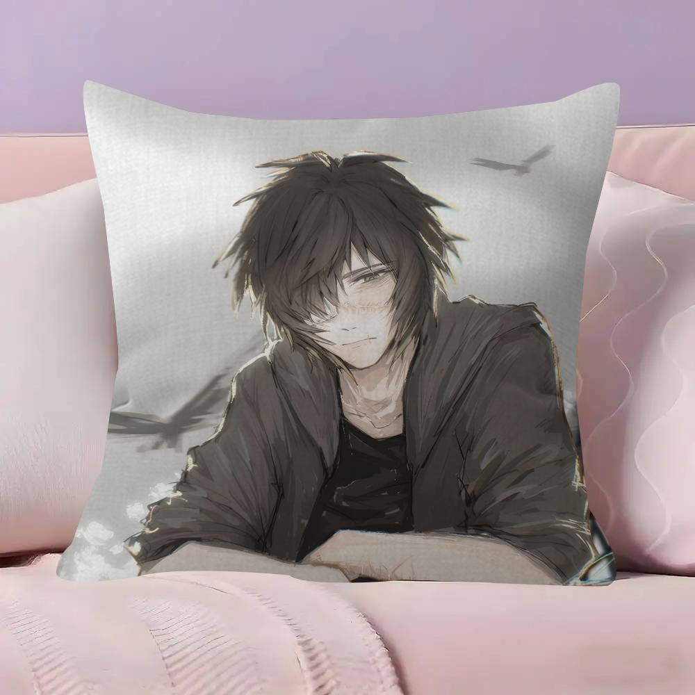 Anime Towa SSlow DDamage Personalized Pillow Dust Cover Bedroom Kids Party Decoration Pillowcase Birthday Children Gift