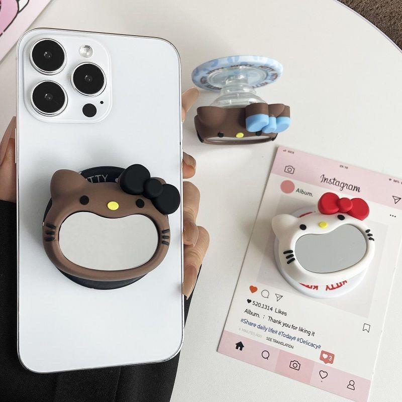 3D Big Mouth KT Mirror Magnetic PopSocket Airbag Holder