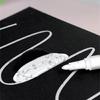 1/12Pieces Permanent Marker 2mm Fine Tip For Painting on Stone Wood Plastic Ceramic Glass Paper Leather Clothes Metal