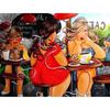 Full Round Diamond 5D DIY Sexy Women Diamond Painting Cartoon Fat Lady Diamond Embroidery Cross Stitch Mosaic Home Decor