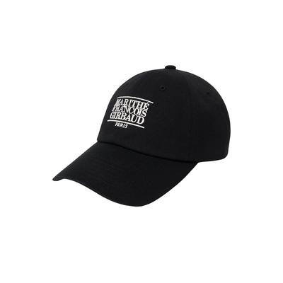 Marithe Francois Girbaud Small Classic Logo Cap Black