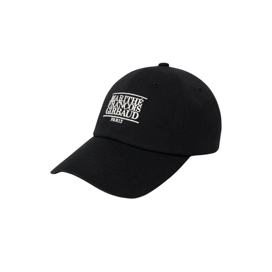 Marithe Francois Girbaud Small Classic Logo Cap Black ONE SIZE